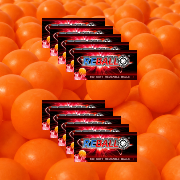 Reball® - Orange – 10 Pack Case (5,000 Reballs®)