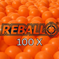Reball® - Orange – 100 Count Bag