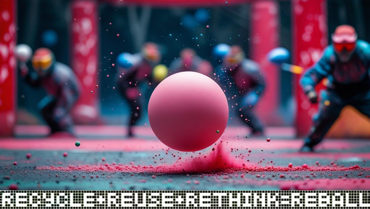 Reball Gun Reball USA - Reusable paintless paintballs
